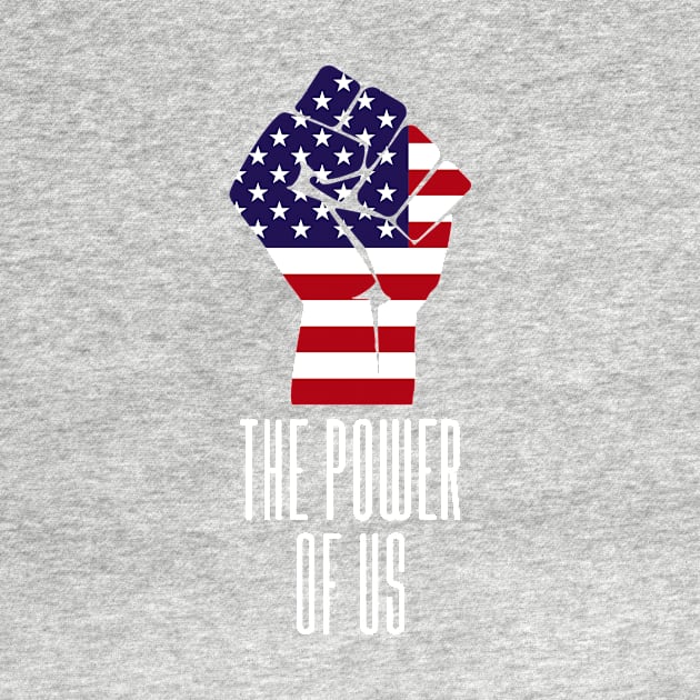 The power of US American flag by Arlette